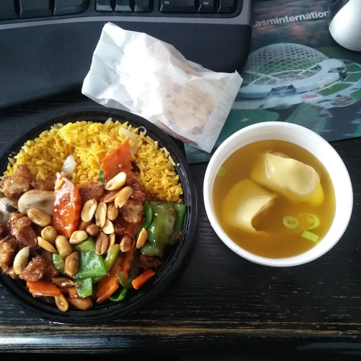 Chicken with Mixed Vegetables Combo杂菜鸡